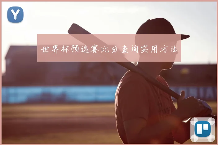 世界杯预选赛比分查询实用方法